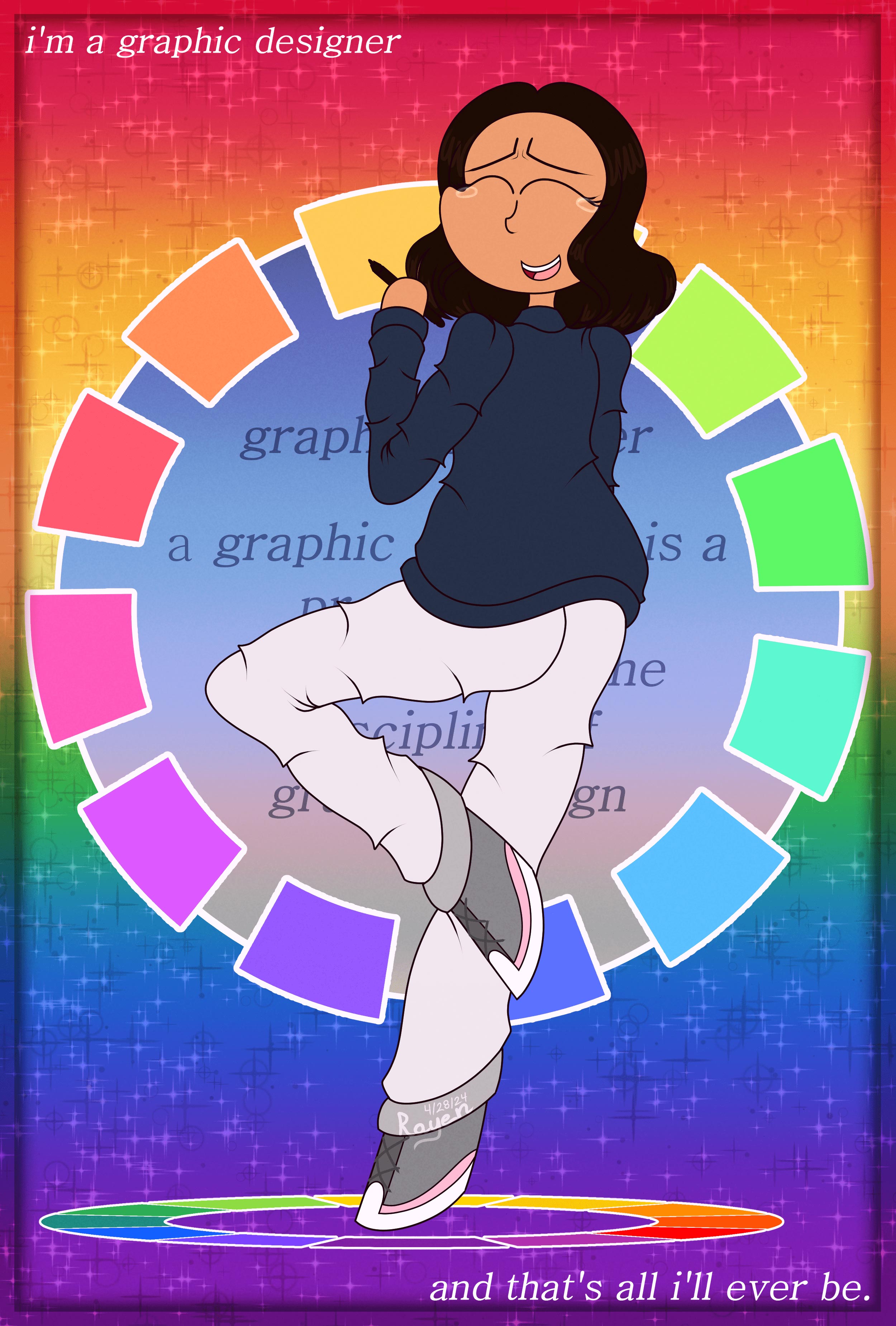 i'm a graphic designer