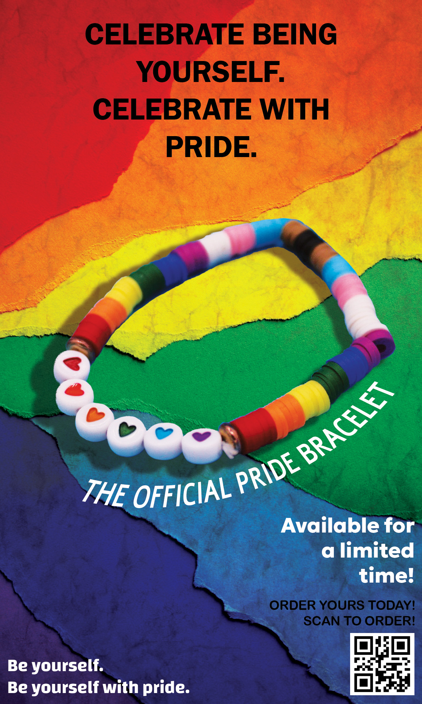pride bracelet ad